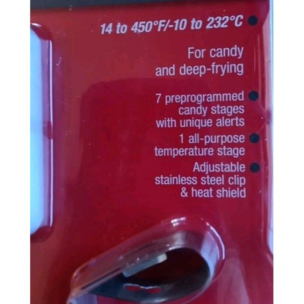 CDN Digital Candy Thermometer Model DTC450 Pre-Programmed & Programmable NIB - Picture 3 of 6